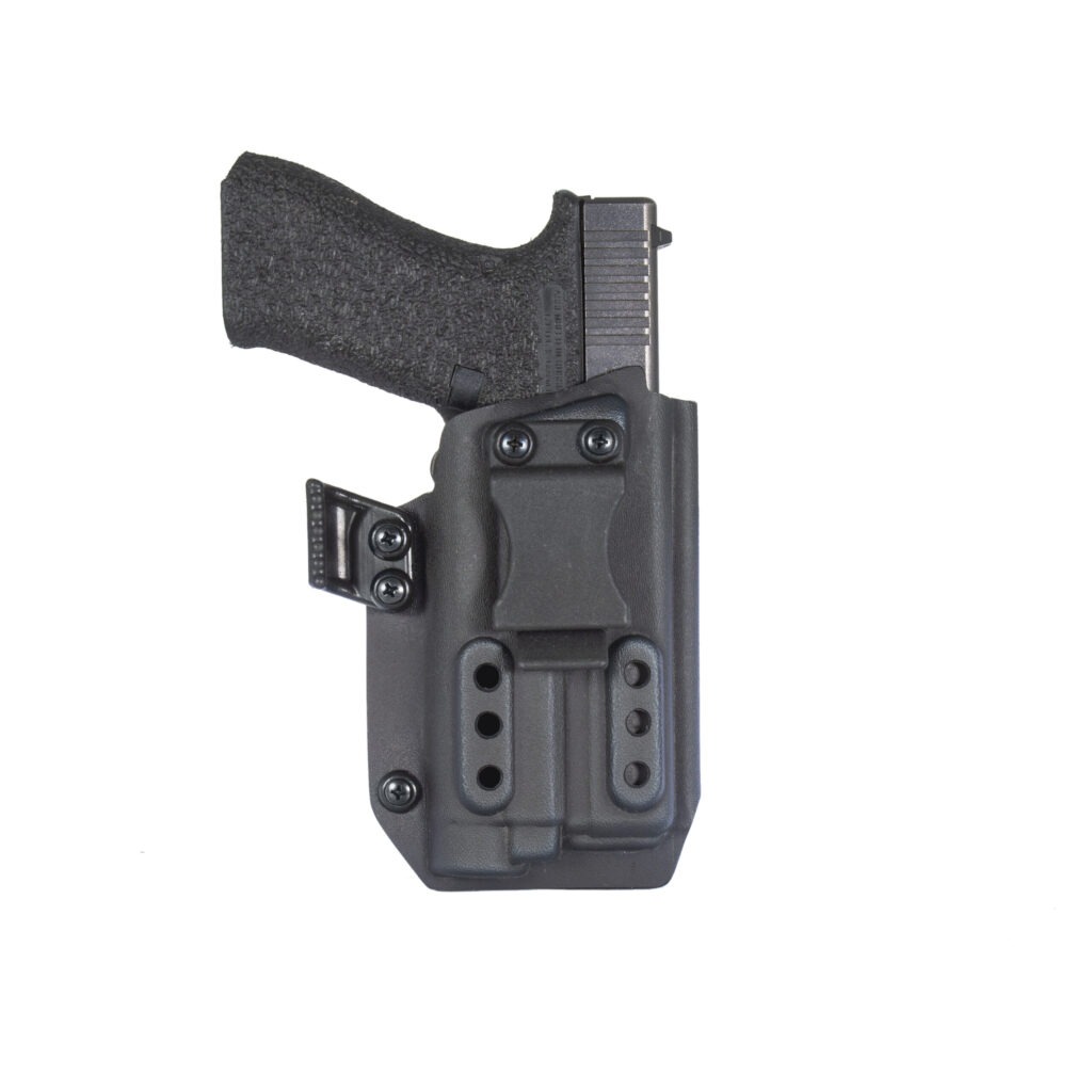 Кобура для Glock 17/19/ МПЛ/ПЛК с фонарем Зенит мини клещ скрытая Tactical Warrior